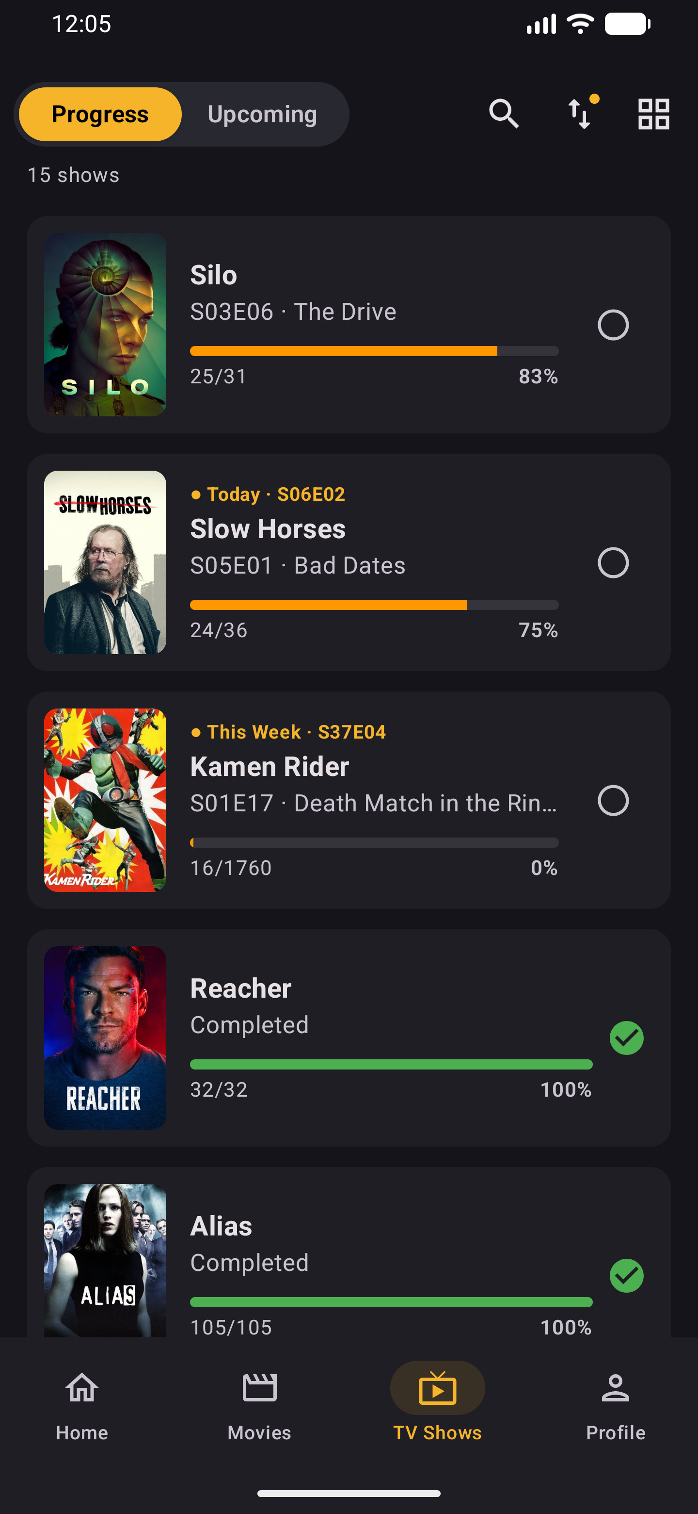 CineVibe Android App Interface